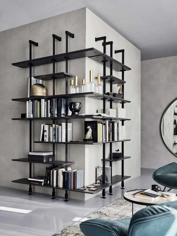 Bespoke metal storage shelving in Malta